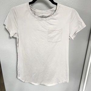 Women’s small grey scoop tee by Alpha Forward